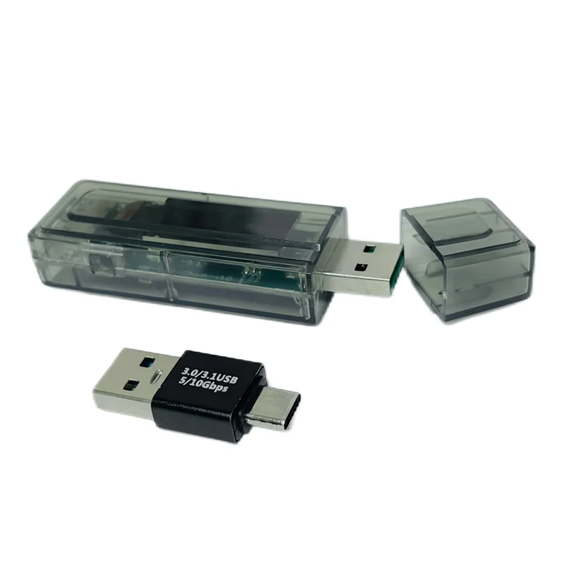 

Эффективный майнер Nmminer 117KH/S USB-цепочка ESP32 Крипто-майнер с адаптером BTC Solo Lottery Miner Амперметр USB-A Series Form Chain