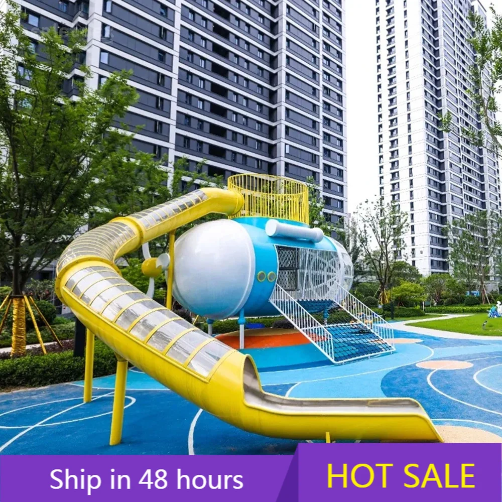 

YTYIN Berletyex Toddler Musical Children Modern Garden Baby Swingset School Slide Child Stainless Steel Kids Playground Outdoor