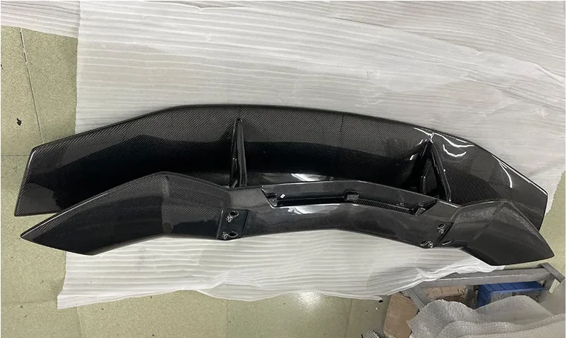 DMC Style Real Carbon Fiber Spoiler For Lamborghini Aventador LP700 LP720 LP750 2011-2019  Rear Wing Trunk Tail Fins Body Kit