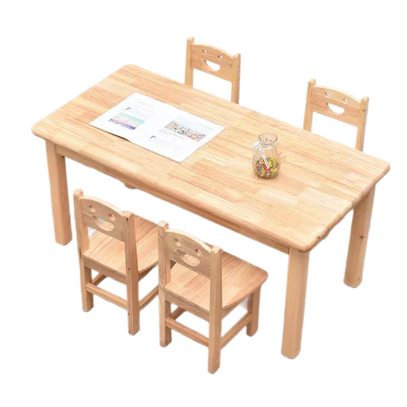 Kids Table and Chair Set, Multifunctional Children Study Toy Desk, Indoor Activity Play Table for Drawing Reading Playing