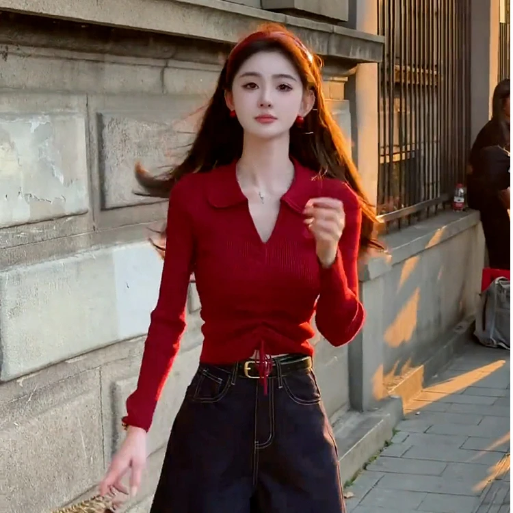 

Pullovers Womens Printed Hoodies V Neck Gathered Collar Corduroy Acrylic Mix Running Office Party Sherpa Lined Embroidered 2026