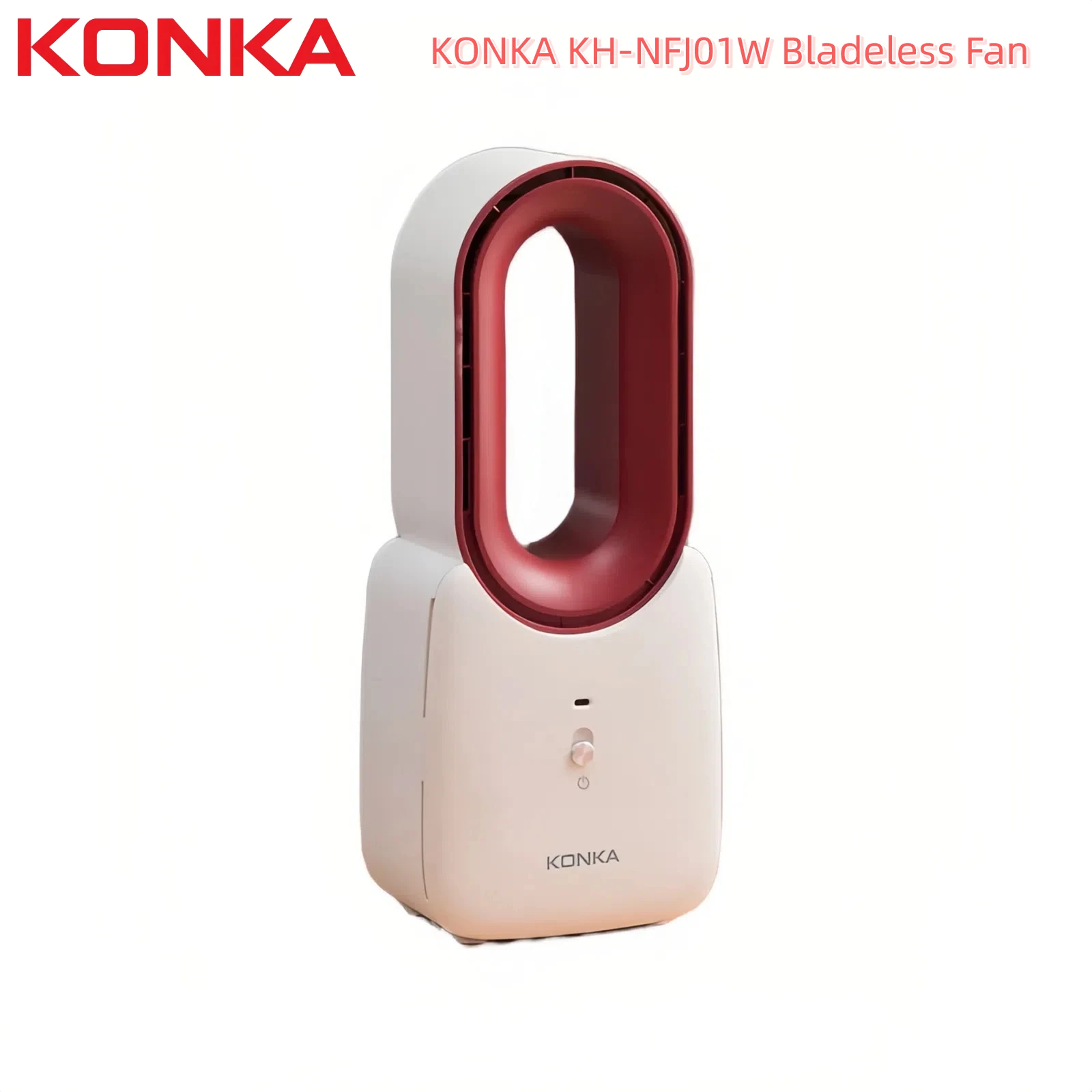 konka-kh-nfj01w-ventilateur-sans-pales-rechargeable-–-double-modes-froids-et-chauds-plastique-ignifuge-portable-pour-la-maison-le-bureau