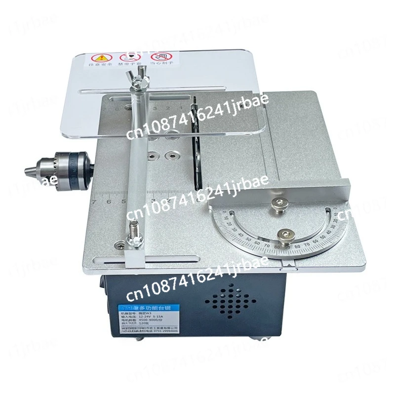 

Multifunctional mini chainsaw DIY miniature desktop cutter precision small woodworking saw portable