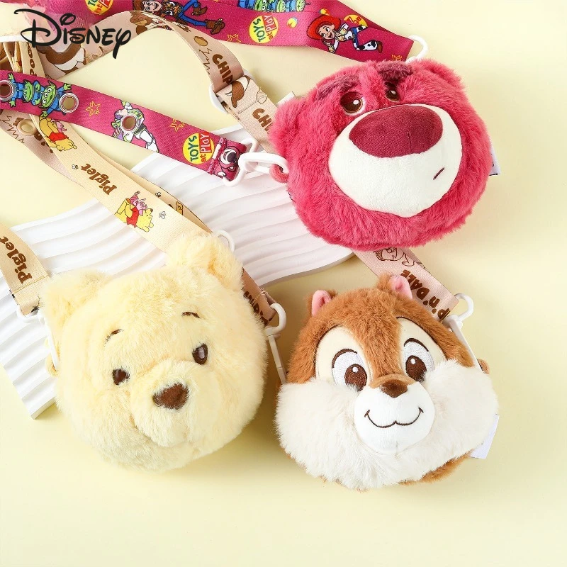 

Disney 2026 New Girls Handbag Fashion High Quality Girls Mobile Phone Storage Bag Cartoon Multi-Function Storage Crossbody Bag