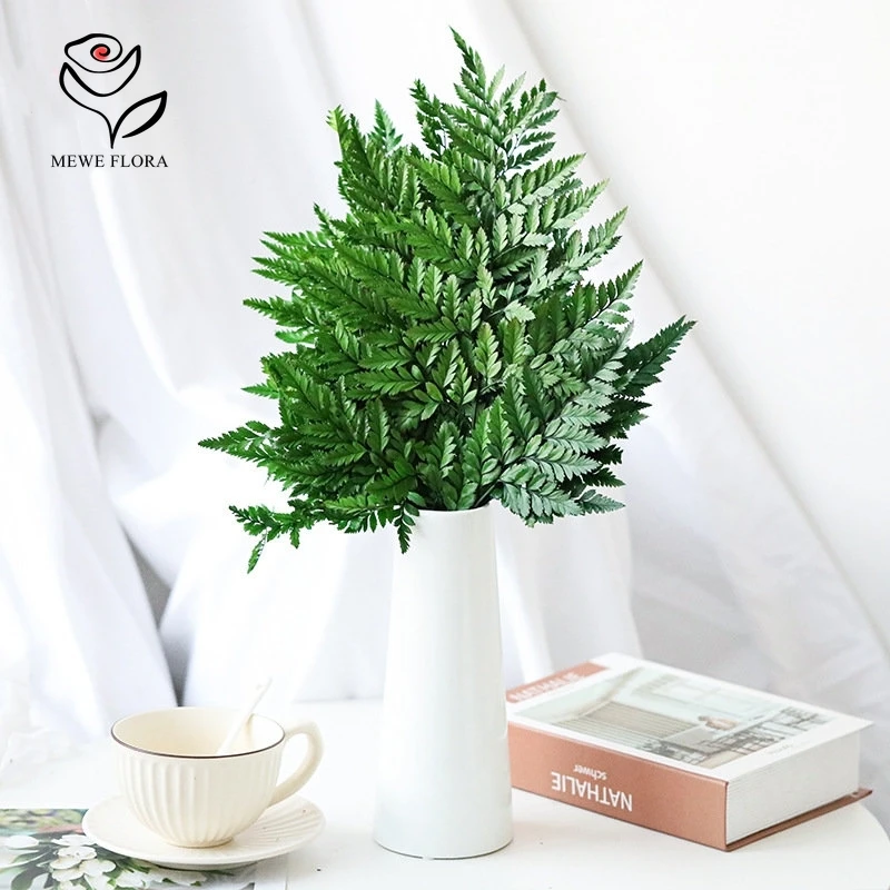 Dried Flowers Natural Goat Tooth Wedding Decorataion Fresh Preserved Flower Fiddlehead Ferns Leaves Plants Boho Home Table Decor - Image 3