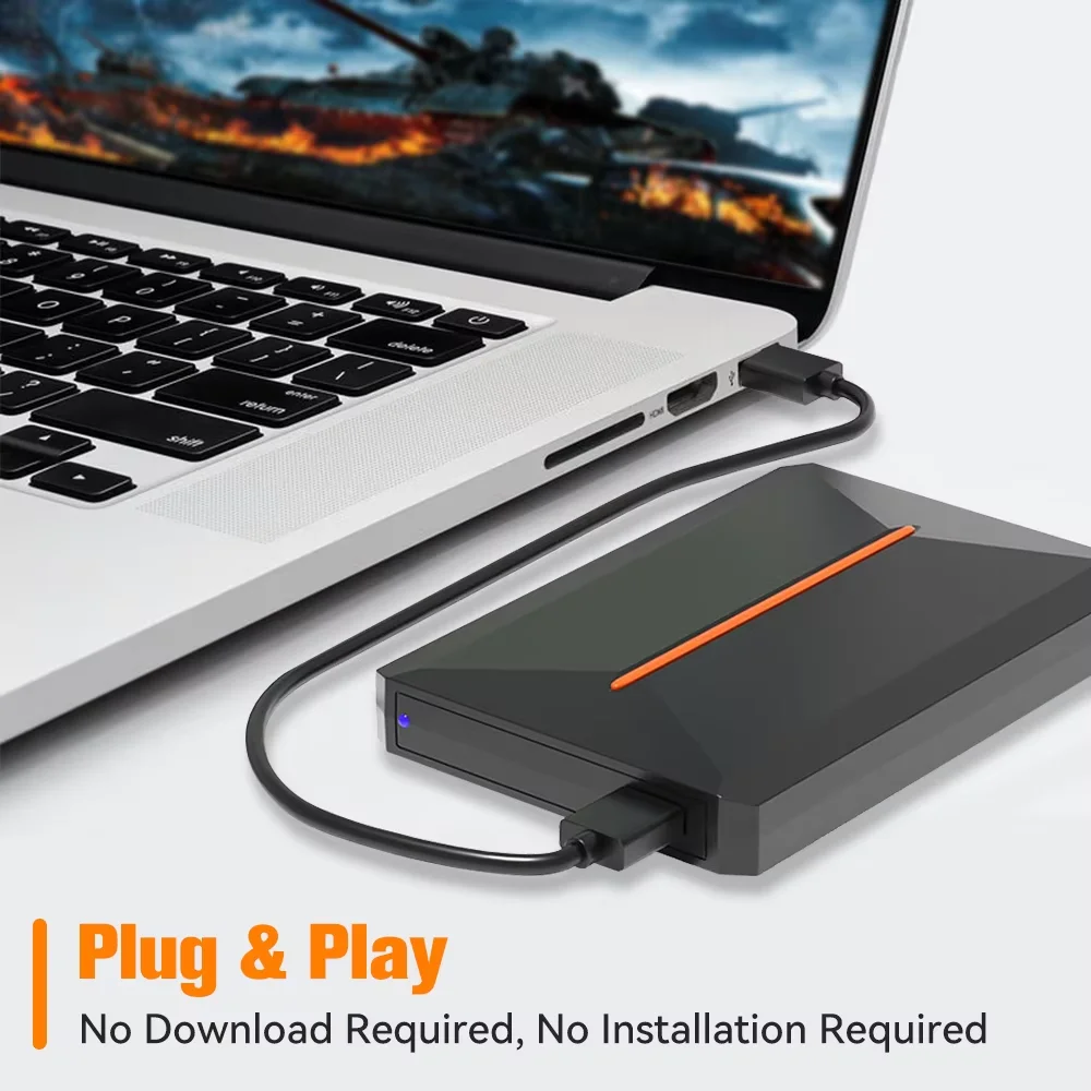 Launchbox 500G Gaming HDD for PS4/PS3/Switch/PS2/PS1/WII/WIIU Emulator Game Consoles with 3700+ 3D/AAA Games for Win PC/Laptop - view 4