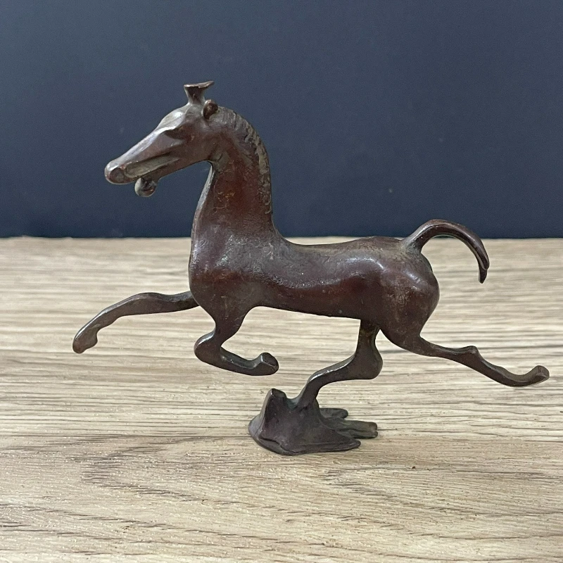 

Antique Bronze Zodiac Sign Horse To Success Home Living Room Entrance Table Decoration Ornaments Crafts Gifts