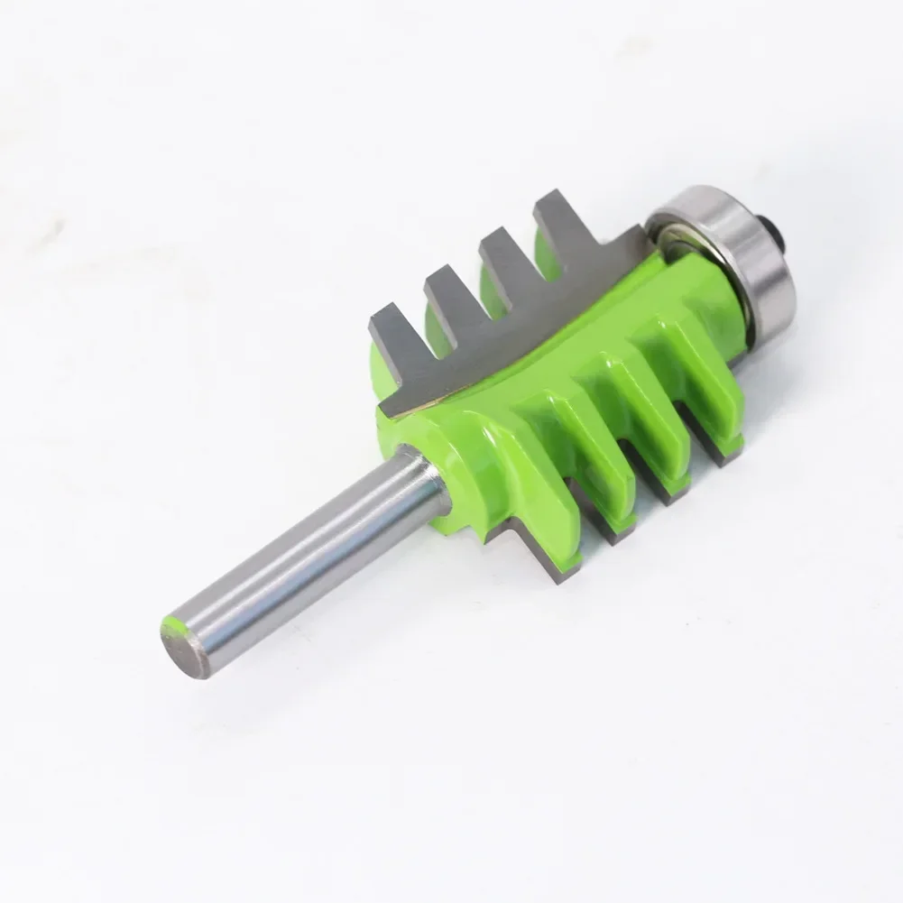 1PC 8MM Shank Milling Cutter Wood Carving Rail Reversible Finger Joint Glue Router Bit Cone Tenon Woodwork Cutter Power Tools