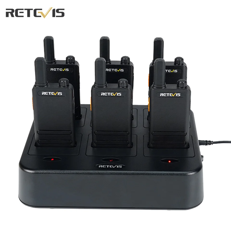 Mini Walkie Talkies Retevis RT622P แบบพกพา Walkie-talkies ประเภท C Charge PMR446 FRS Two Way สถานีวิทยุสําหรับโรงแรมร้านอาหาร