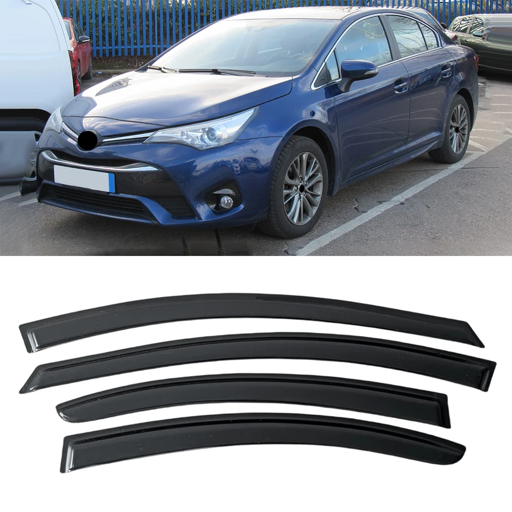 

Оконный козырек для TOYOTA AVENSIS T270 SEDAN 2009-2011 2012 2013 2014 2015 2016 2017 2018 2019 2020 ветрозащитные дефлекторы от дождя