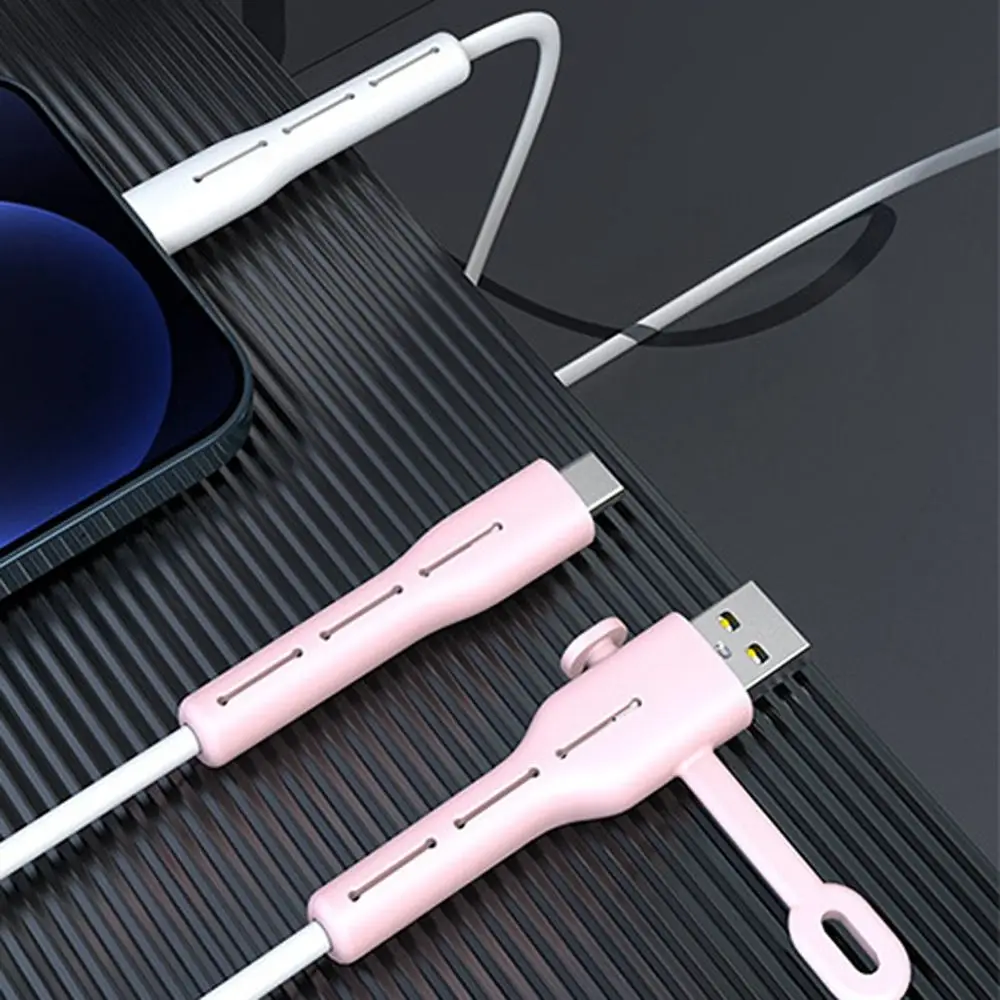 No Electric Shock Cable Organizer All Inclusive Protection Data Cable Protector Phone Charger Earphones Cable