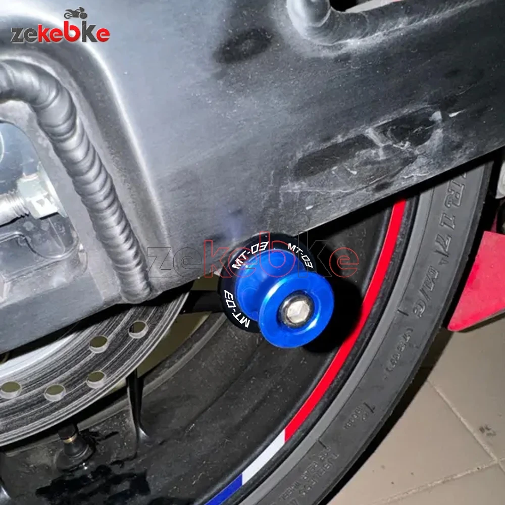 MT03 2005-2017 2018 2019 2020 2021 Motorcycle Accessories 10MM Swingarm Spools Stand Screws Slider For YAMAHA MT03 MT-03 MT 03
