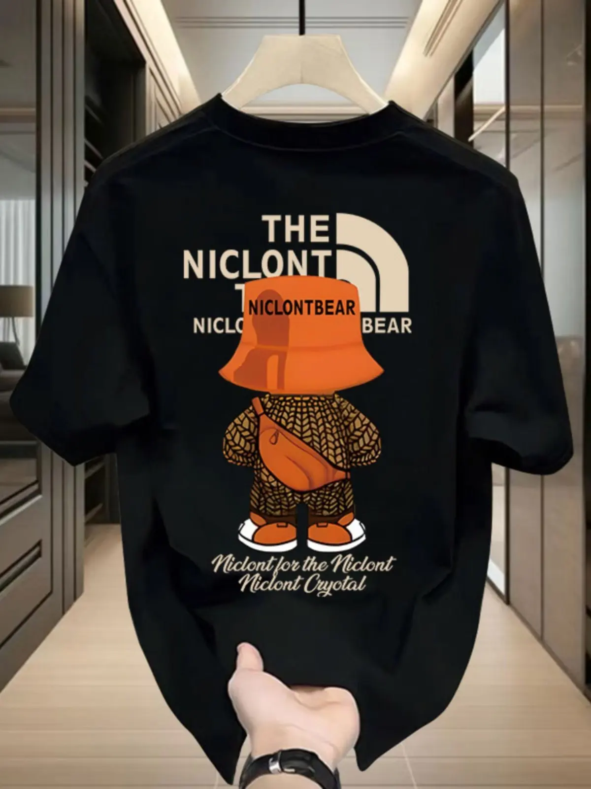 The New Summer 2026 All-cotton Short-sleeved T-shirt Is A Trendy, Cool and High-end Half-sleeved Top