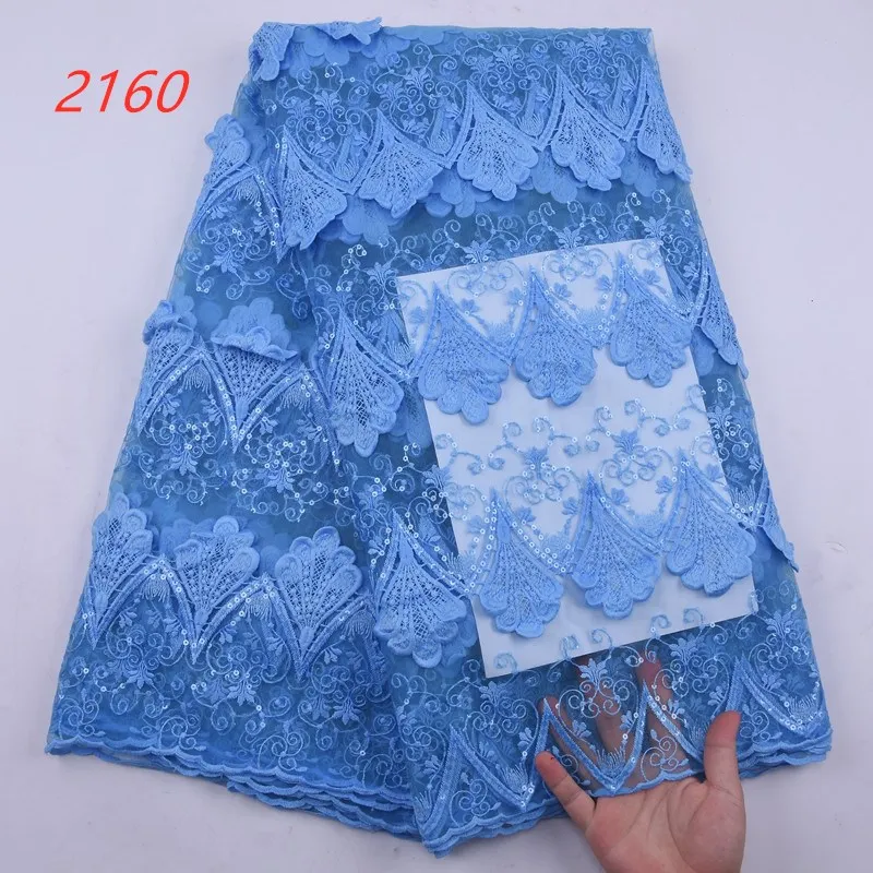 

SJD LACE Mesh Sequins Lace 2024 Embroidery African Mesh Lace Fabrics French Tulle Lace Fabric For Women Wedding Party Dress 2160