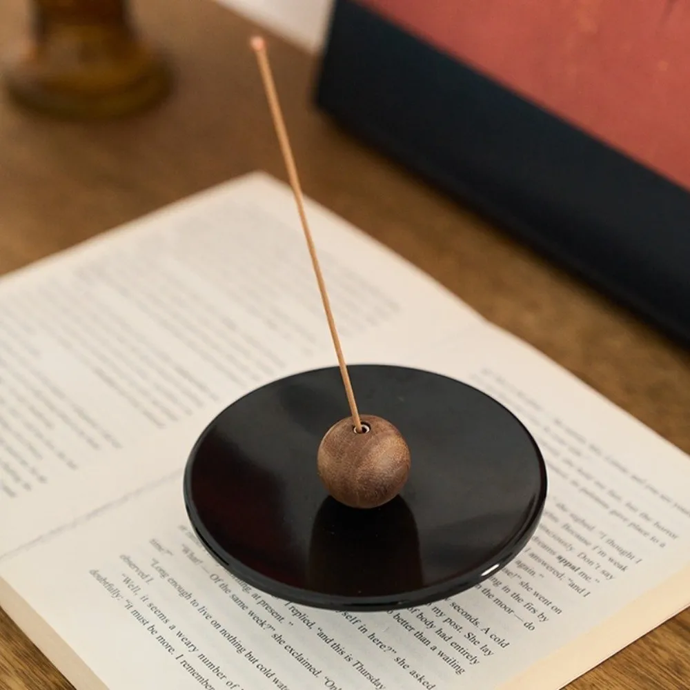 Incense Container Minimalist Incense Holder Resin Stable Base Aromatherapy Censer Decorative Fragrance Tray Indoor Use