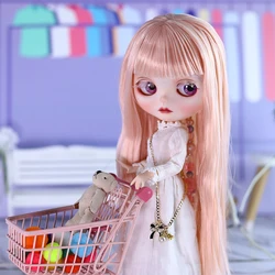 ICY DBS Blyth 1/6 Doll Handdrawn Set Featuring White Long Lash Sleeping Eyes bjd Doll Set SD