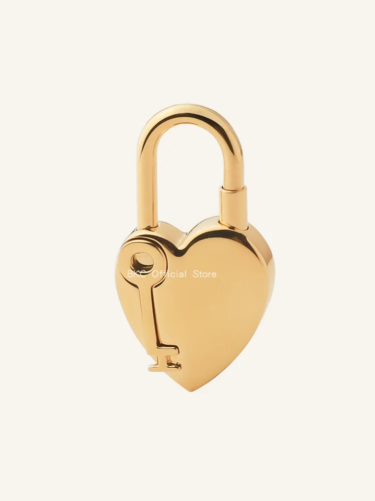 

vintage Love Lock 2004 Key Ring bag charms Multi Purpose Metal Lock Keychain Bag Pendant Necklace Pendant bag accessories