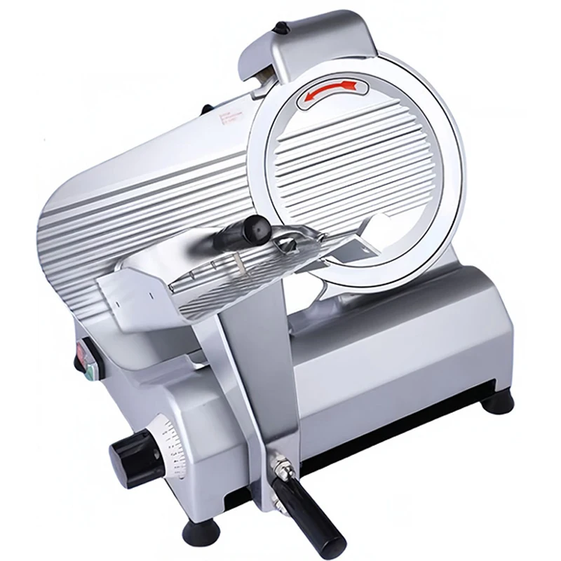 

TSH-220B Commercial Slicer Premium Chromium-plated Steel Blade Meat Cheese Food Slicer 220MM 220V