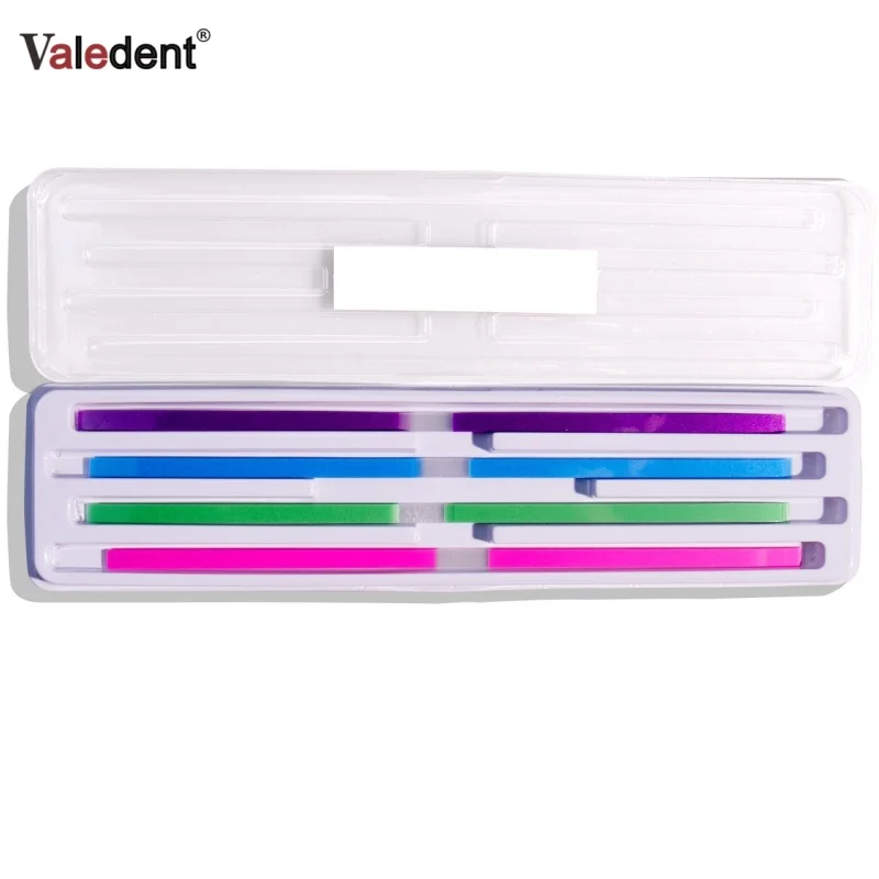 60pcs/box Dental Polishing Strip 4*150mm Tooth Interdental Resin Surface Grinding Whitening Sanding Dental Tool Dentist Material