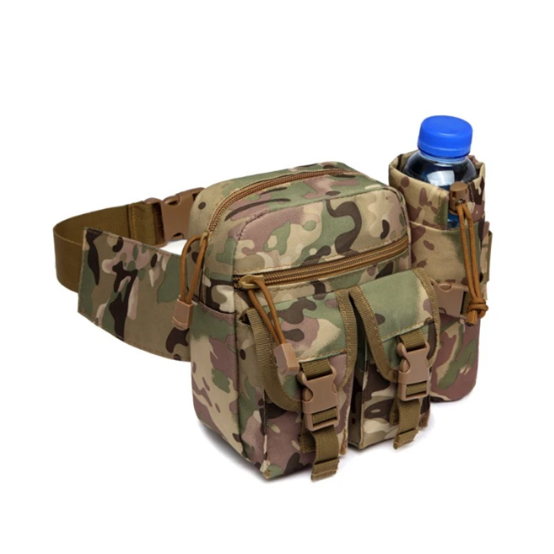 Outdoor Running Multi-functional Sports Waist Bag Hidden Water Bottle Waist Bag Close-fitting Walking Tactical Waist Bag view 5
