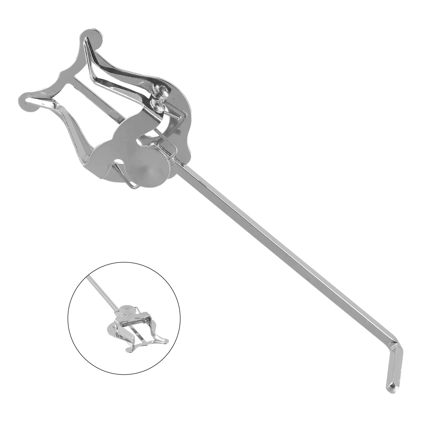 Hot Sale Portable Metal Trumpet Marching Lyre Clamp On Stand Lightweight Sheet Music Clip Marching Clamp Lyre Clamp