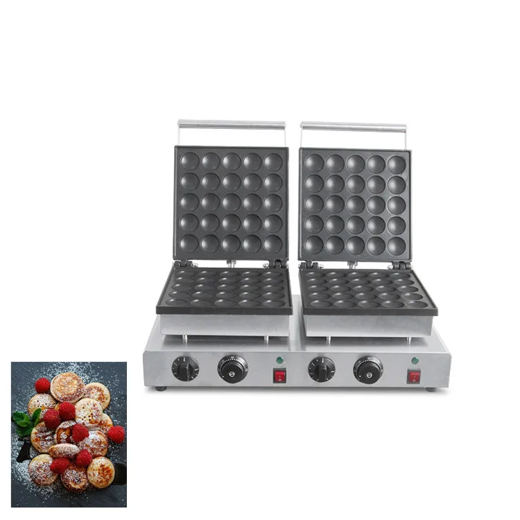 Kitchen Equipment Mini Pancake Maker Commercial Poffertjes Grill Dutch Pancake Making Machine