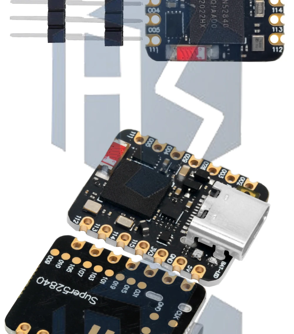 1~20 Stück NRF52840 Super-Mini-Entwicklungsboard, kompatibel mit Nice!Nano V2.0 Bluetooth-Lademanagement Pro Micro NRF52840 – Detail 6
