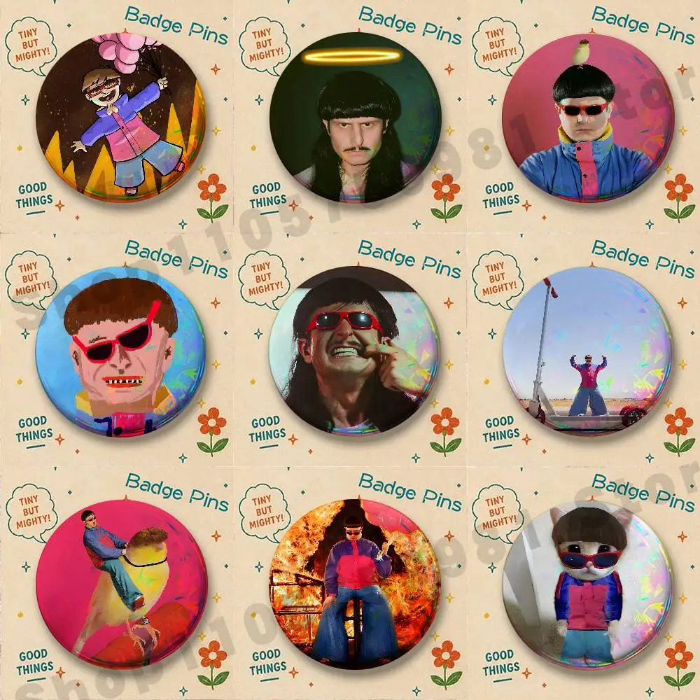 Oliver T-Tree Life Goes On Badges Pins Button Custom Anime Role Old-school Brooches Cartoon Collar Gifts
