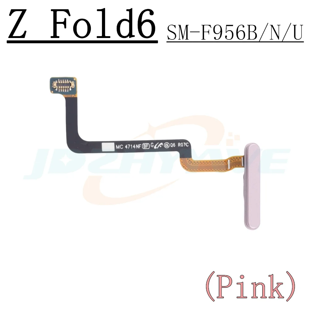 Skaner Touch ID Connect Home Button do Samsung Galaxy Z Fold5 Fold6 Fold 5 6 F946 F956 Czujnik Linii Papilarnych Taśma Flex Części — zdjęcie produktu 4