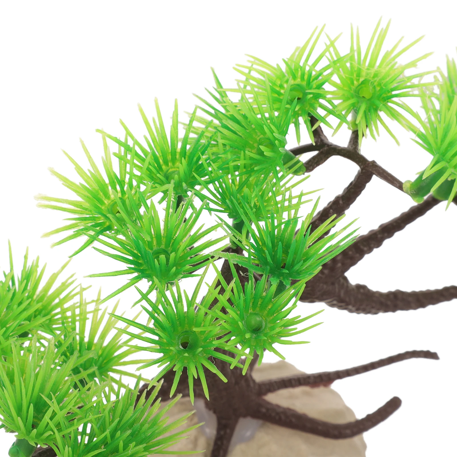 

2pcs Aquarium Decor Lifelike Fake Fish Tree Plastic Aquatic Tree Realistic Ornament For Aquarium Fish Tank Decoration Water Tank