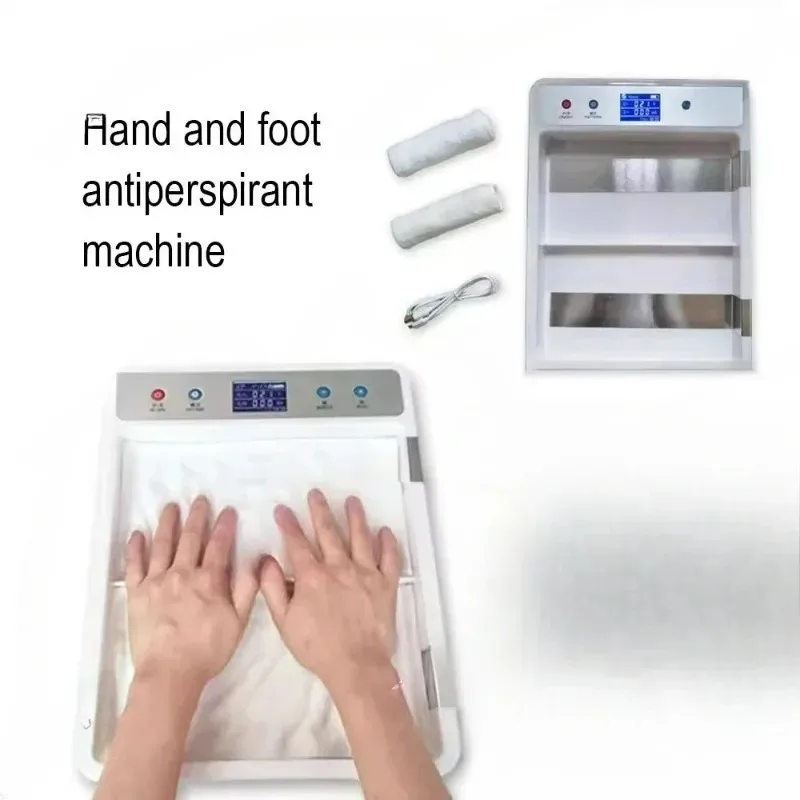 English Version Iontophoresis Machine  7th Gen All-in-One , for Ha Nds F Eet Hyperhidrosis, Sweat Stop Instrument