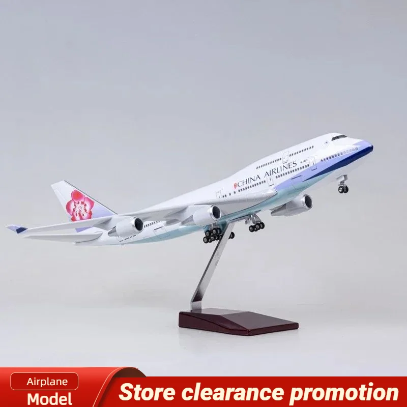 New China Airlines Mock-up aircraft With wheels Can Be disassembled Civil Aviation Passenger plane Arts and crafts Collectibles