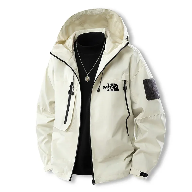 

New products 2025 Autumn and winter hiking and camping jacket, men's motorcycle off-road clothing, mountain bike jacket, waterpr