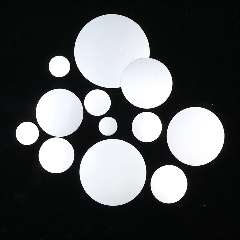 New 200pcs 20-82mm PET Plastic Bottle Electromagnetic Induction Sealing Foils Liners PE Cosmetic Can Aluminum Foil Sealing Film