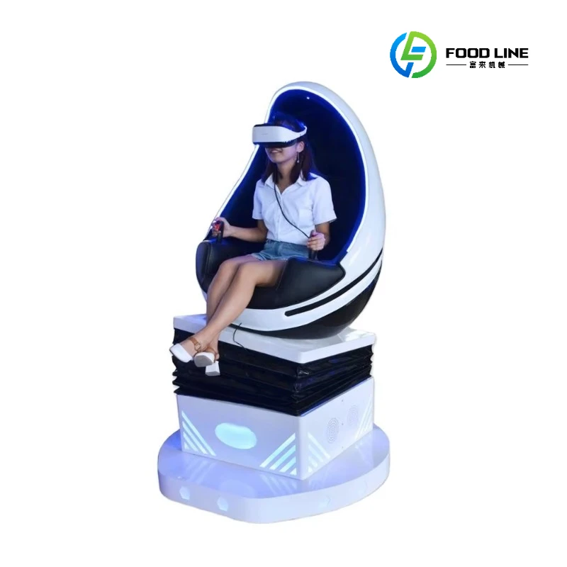 2026 Hot Sale FL 9D VR Egg Cinema Chair Indoor Popular Games Single-Player VR Theater Machine  VR Park Amusement Park Customized
