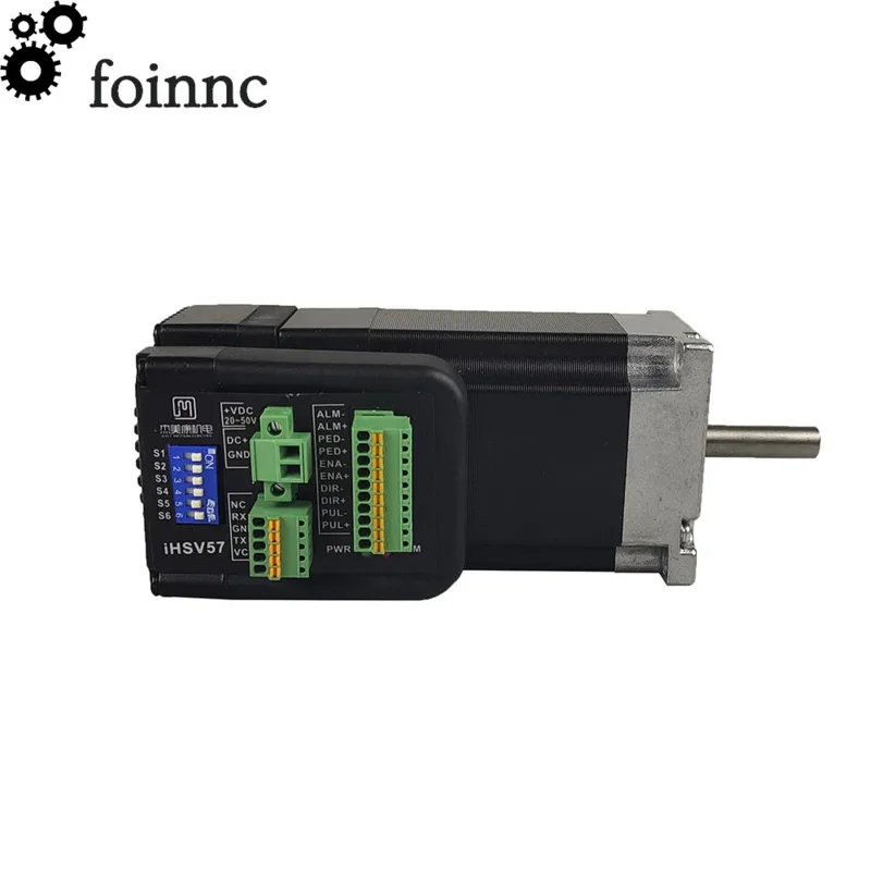 NEMA23 JMC integrated servo IHSV57-30-14-36-01-BY driver มอเตอร์ 140W 0.45NM 3000rpm DC36V