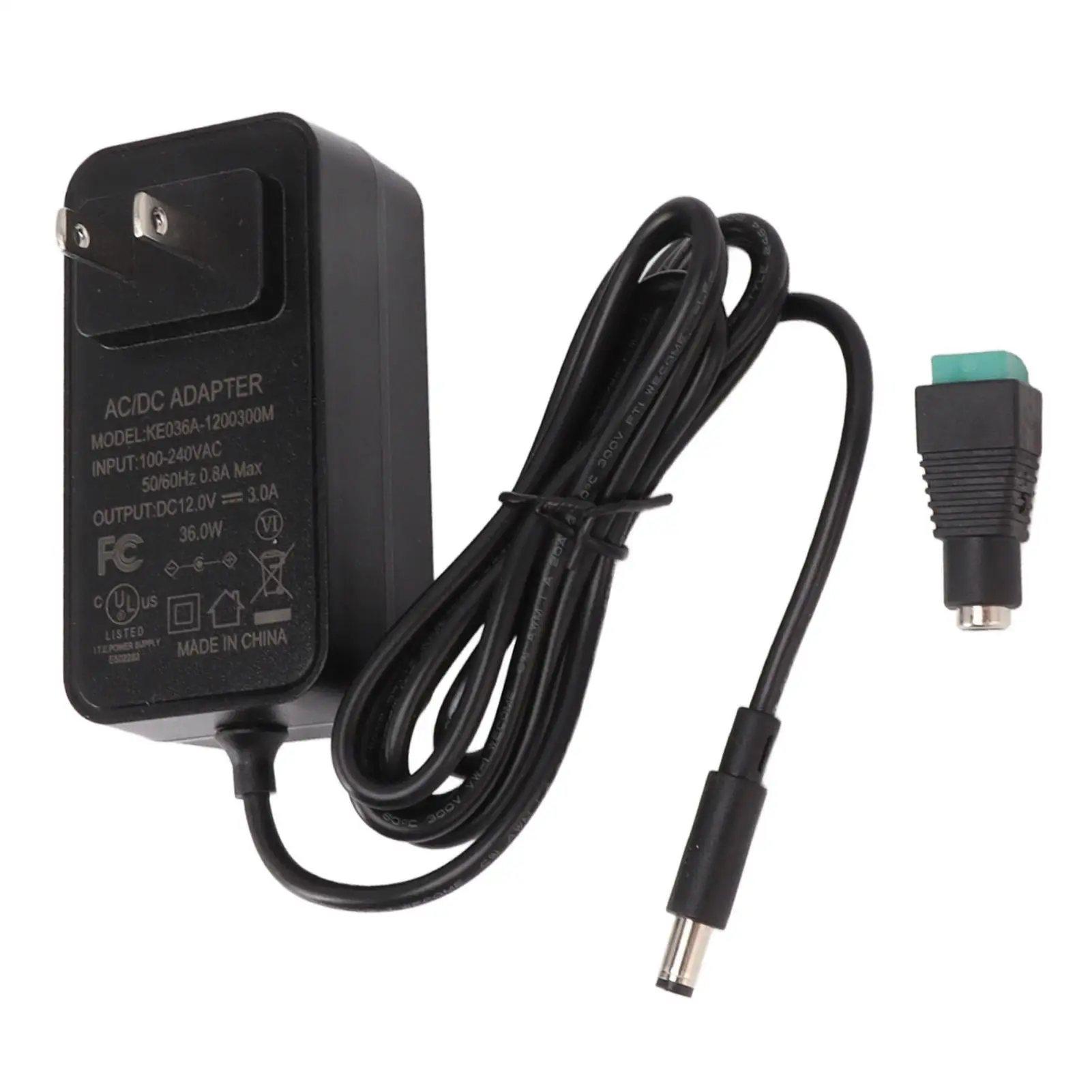 

Power Supply Adapter Multi Protection AC 100-240V To DC 12V Adapter Noiseless for home