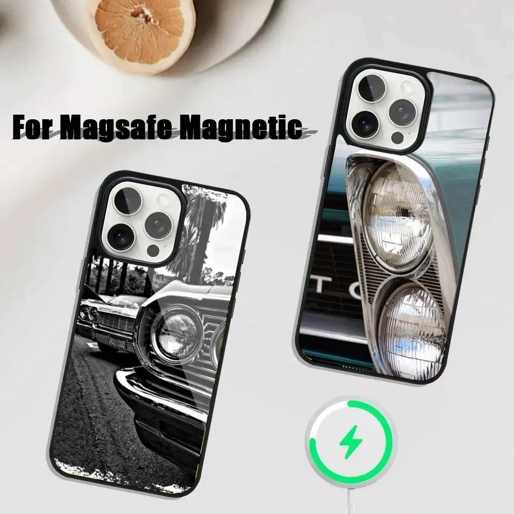 

65 G-GTO Phone Case For iPhone 16,15,14,13,12,11,Plus,Pro,Max Mini Magsafe Magnetic Wireless Charging