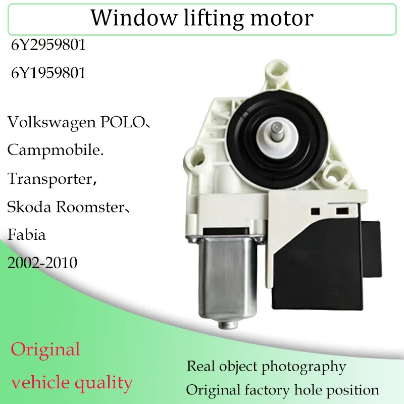 Authentiek VW Transporter Polo Roomster Skoda Fabia 2006-2010 raamheffermotor 6Y1959801 6Y2959801 6Y2959802 6Y0959811 6Y0959812