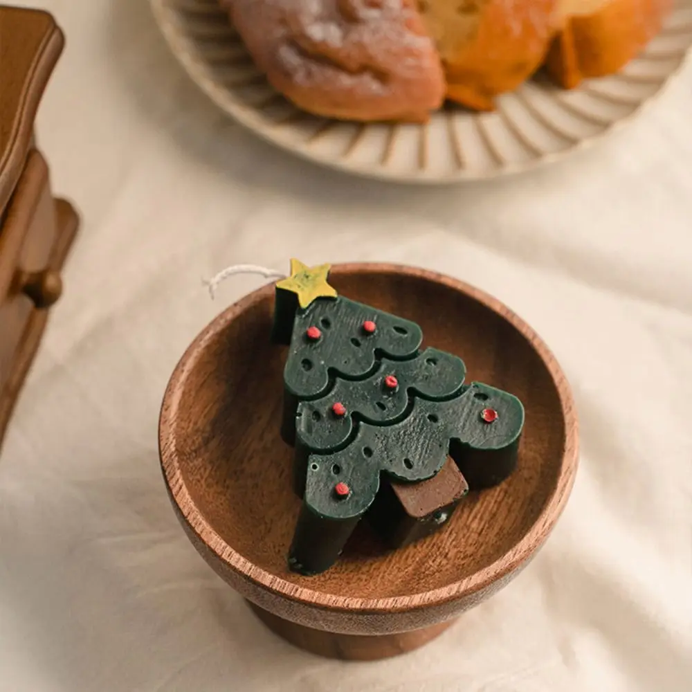 

Retro Wood Jewelry Display Tray Tall Tray Irregular Shape Jewelry Storage Tray Dim Sum Tray Ear Studs Case Wooden Fruit Tray