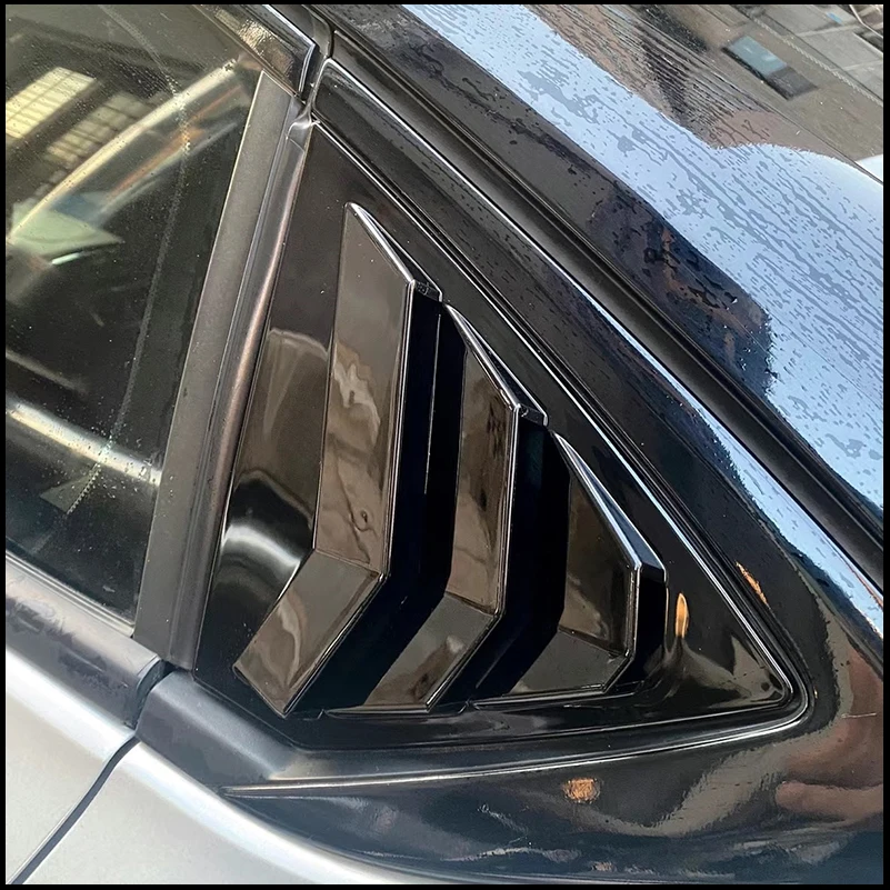 

For Opel Insignia B 2017-2023 Rear Window Blind Shades Louver Cover Sticker Vent Trim Decorate Car Styling Auto Accessories