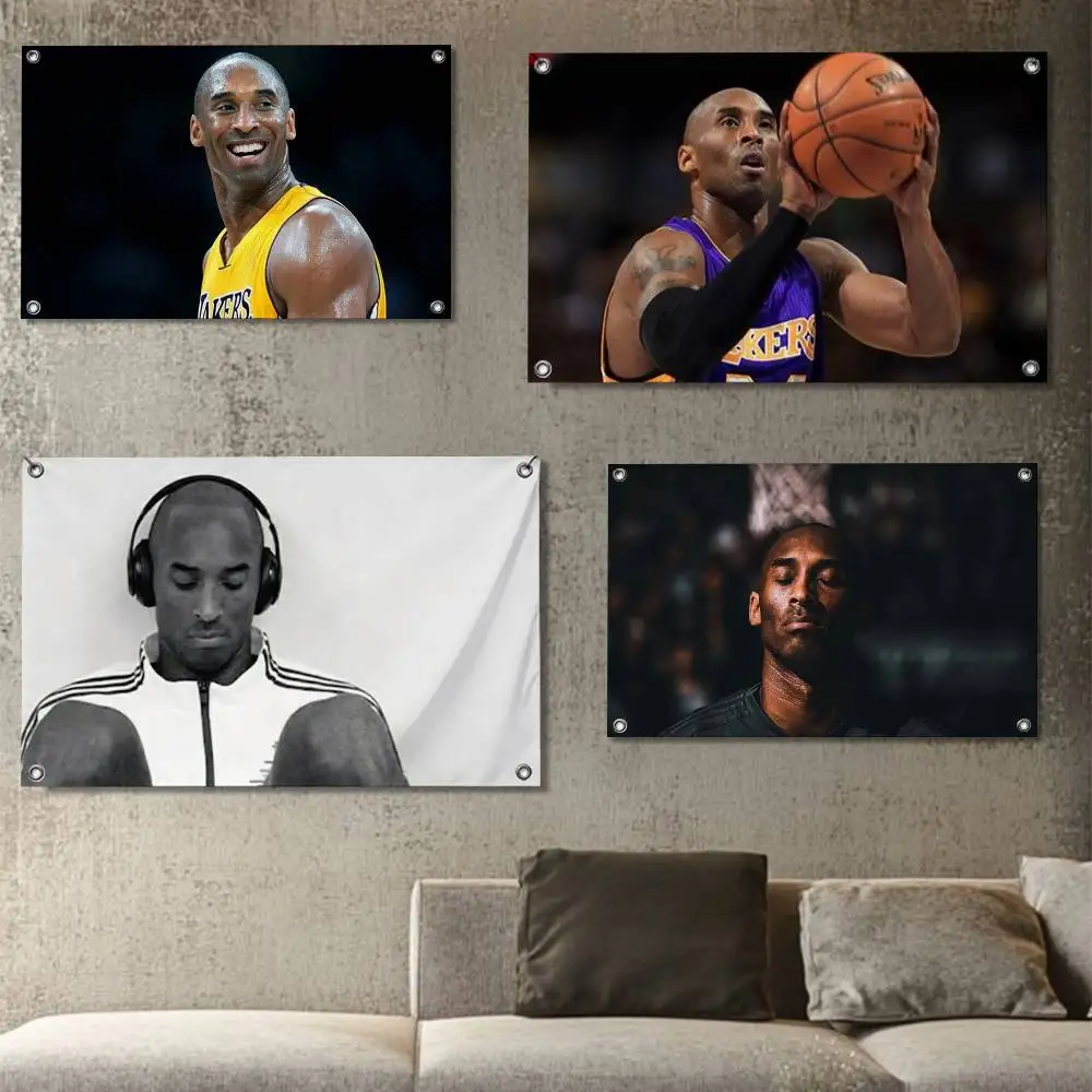 

Genius Basketball Ko Bryant Flags for party living room camping bedroom carnival booth interior decorations