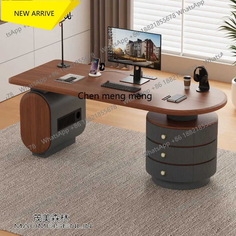 

M138 Computer Desk Desk Italian Minimalist Home Public Common Ancient Style Boss Office Desk