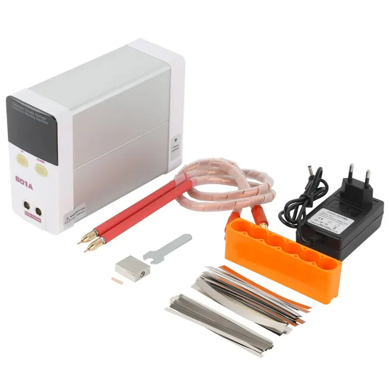 801A Spot Welder Household DIY Handheld Capacitor Energy Storage Mobile Phone Battery Repair AC100~240V Universal