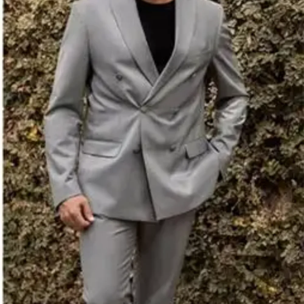 

High Quality Slim Fit Men's Suit Set Slim Fit Luxury Wedding Tuxedos Fashion Mens Blazer Pants 2 Pieces Business Suits Sets