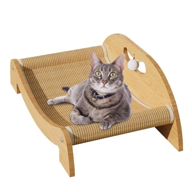 

Cat Lounge Scratcher Furniture Protector Scratching Cardboard Rest Cat Lounger Bed Sturdy Cat Sofa For Medium Large Cats Puppy