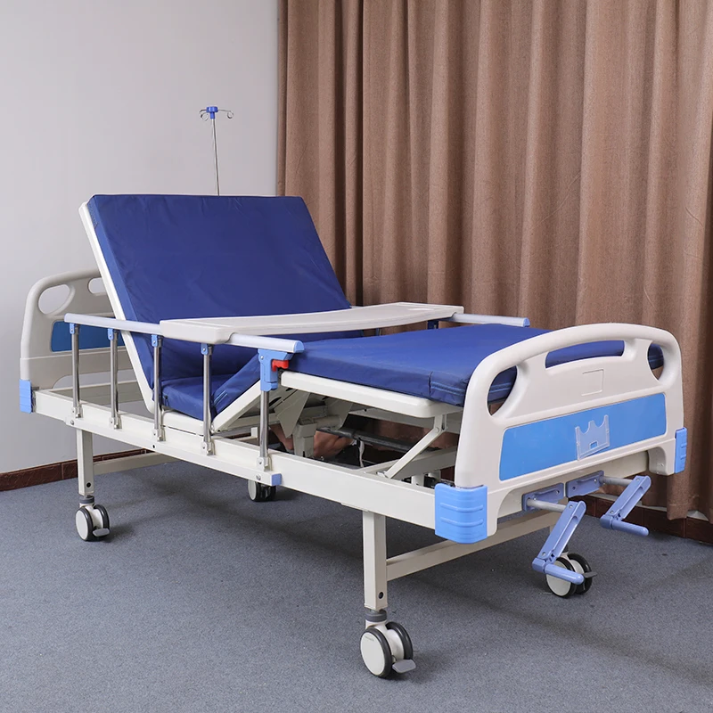 Quality assurance electric hospital prices 2 funtion manuel medical nursing bed