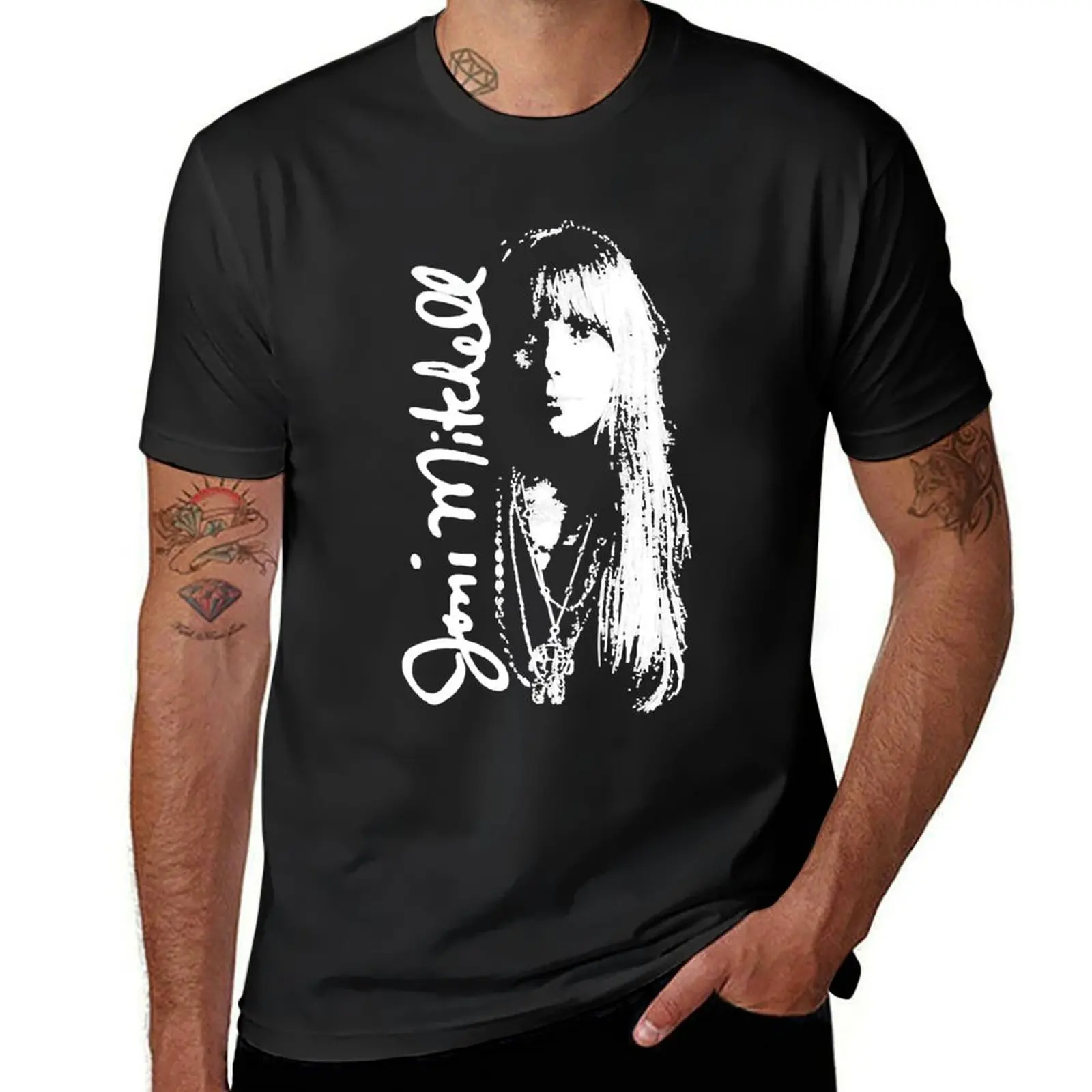 Retro Vintage Joni Gift Fans Mitchell Classic Gifts For The Best Men Women T-Shirt customizeds summer tops t shirts for men