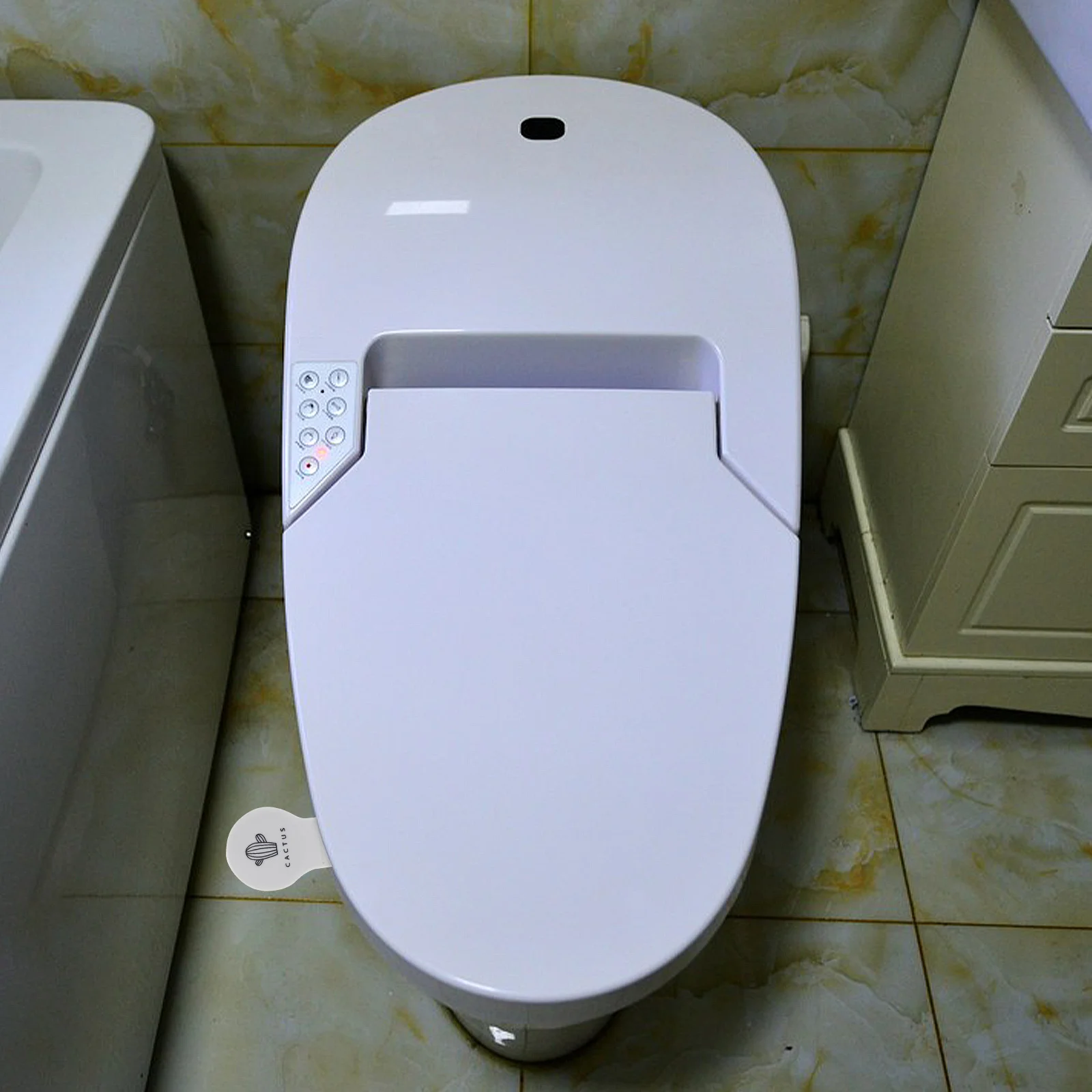 

3pcs Toilet Lid Lifter Plastic Bathroom Accessory Durable Pp Sponge Material Creative Anti-Touching Design For Easy Use Space