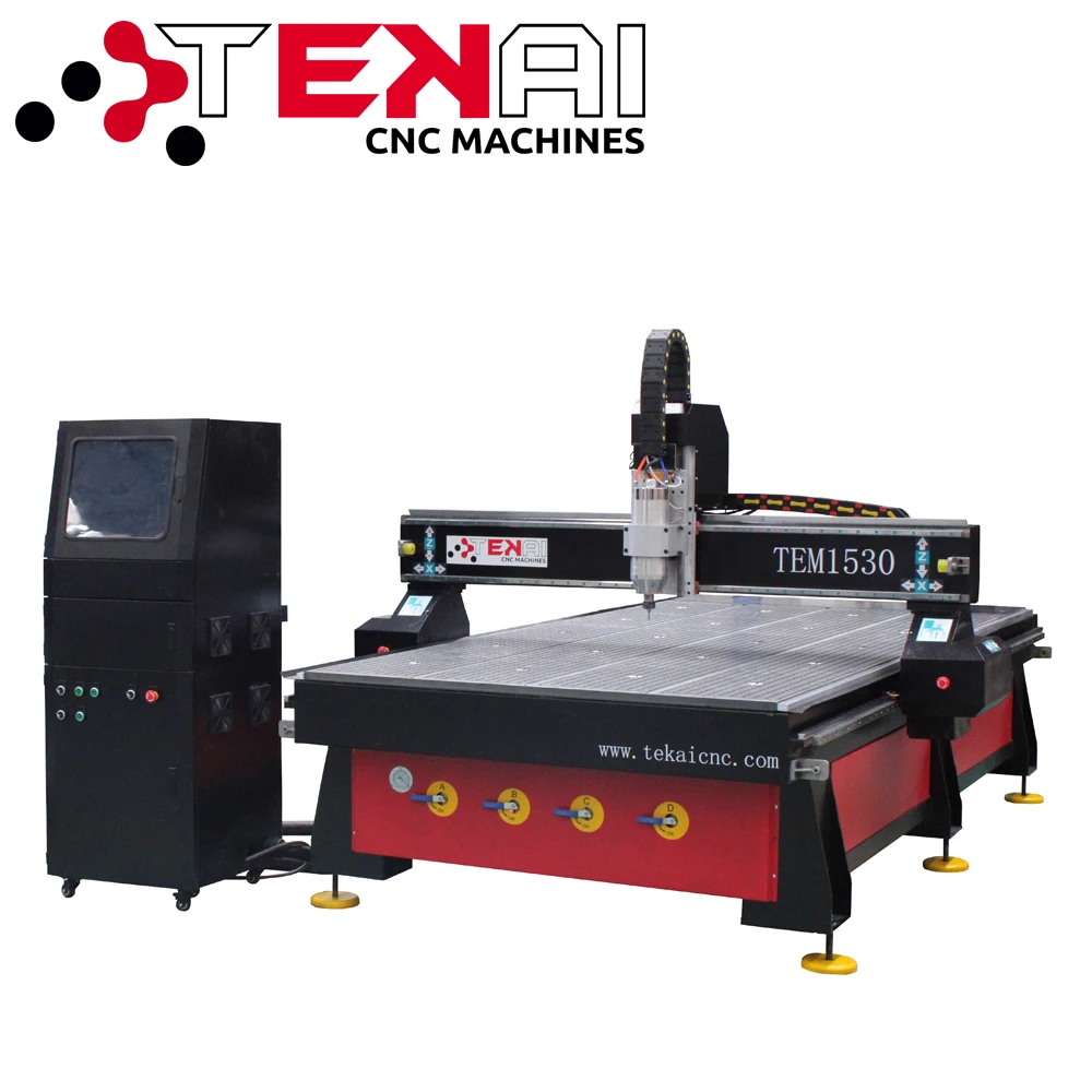 Tekai Acrylic MDF CNC Engraving Machine For Advertising Industry  Redwood Furniture Processing Machine